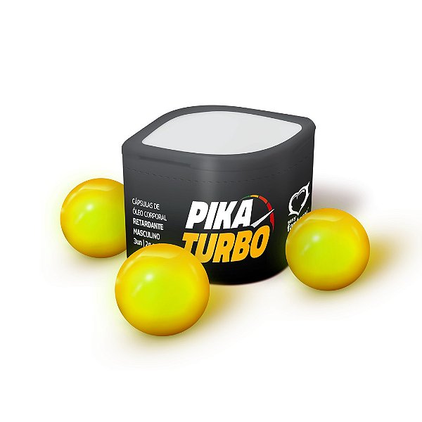PIKA TURBO RETARDANTE CÁPSULA 3un