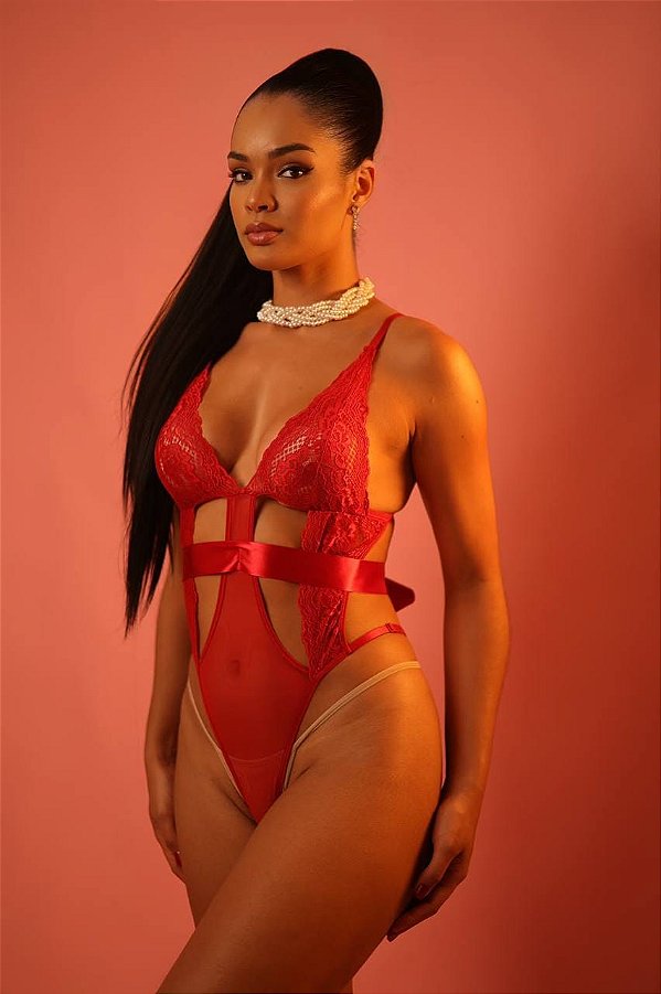 BODY TOQUE DE AMOR - VERMELHO BORDÔ