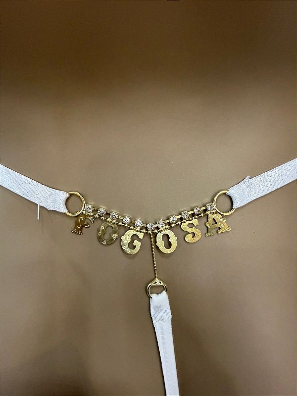 FIO FRASE FOGOSA - BRANCO