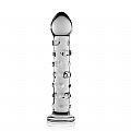 Plug Anal em Vidro - Lovetoy TRASPARENTE - 5701