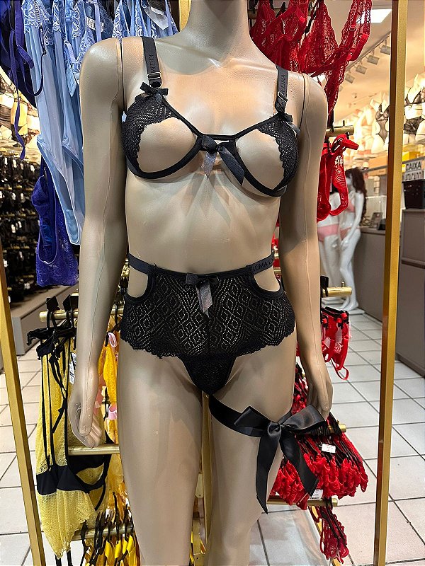 CONJUNTO MIL NOITES - PRETO