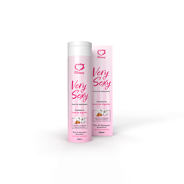 Very Sexy Leite de Algodão | Óleo Corporal 100ml