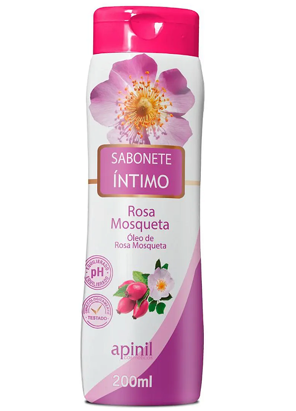 SABONETE FEM ROSA MOSQUETA 200ml Apinil