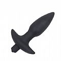 PLUG ANAL EM SILICONE COM VIBRADOR - 7916