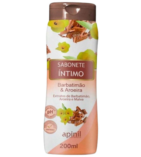 SABONETE FEM BARBATIMÃO & AROEIRA 200ml Apinil
