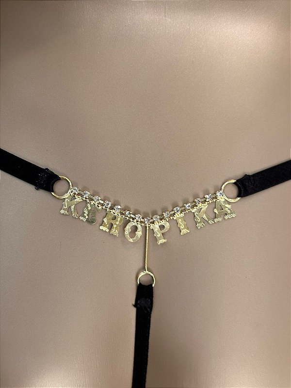 FIO FRASE KEROPIKA - PRETO