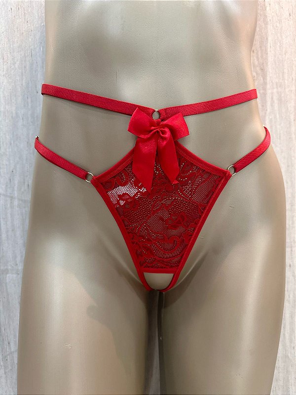 SEU DESEJO FIO SEXY - VERMELHO BORDÔ