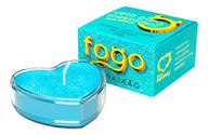 FOGO DA PAIXÃO Vela com Aroma Menta e Glitter 20g