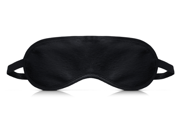 VENDA TAPA OLHOS EM PELÚCIA PRETO - 923