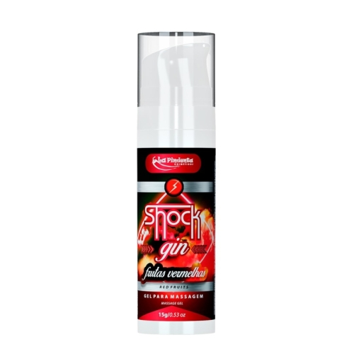 SHOCK GIN FRUTAS VERMELHAS 15g
