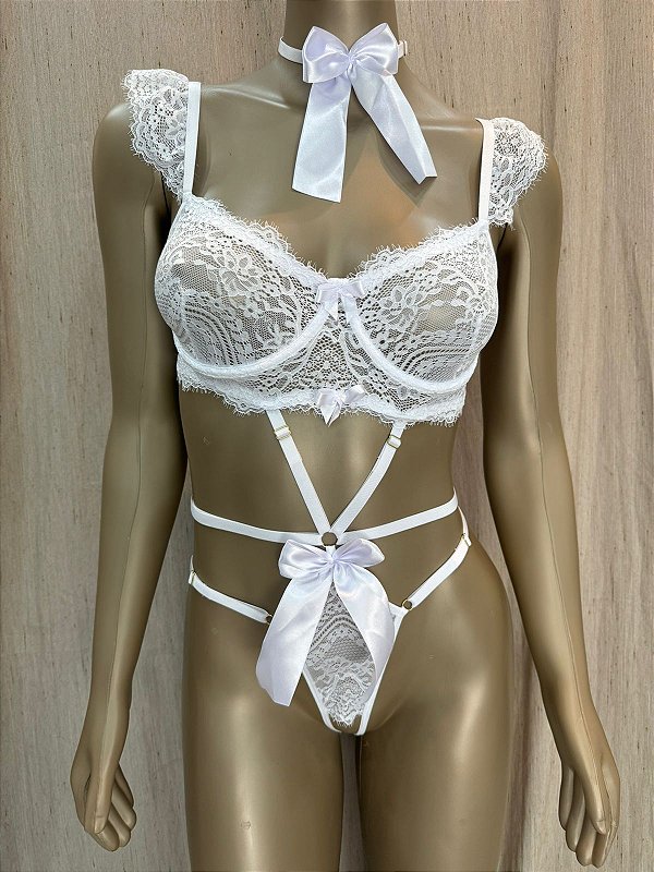 LILIAN BODY COM ARO - BRANCO