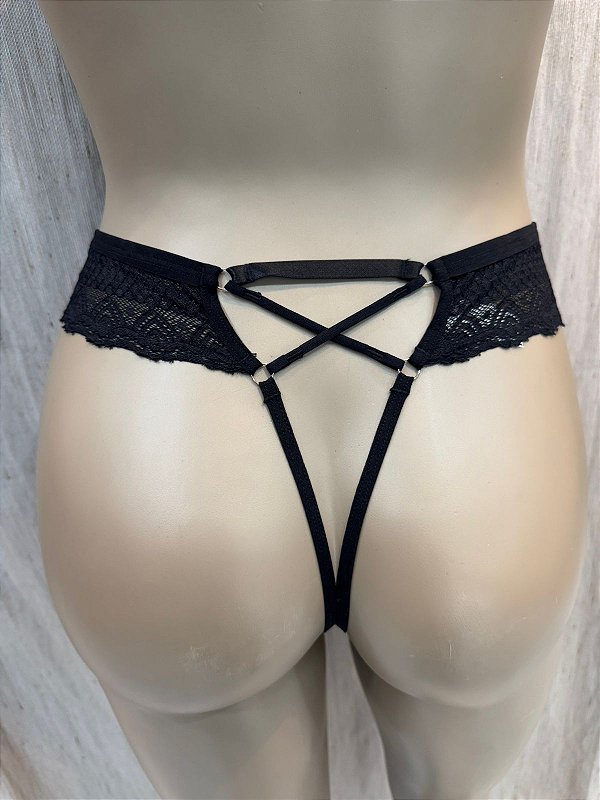 NIRA FIO RENDA - PRETO