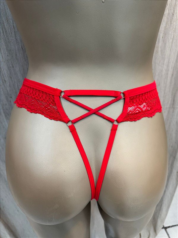 NIRA FIO RENDA - VERMELHO