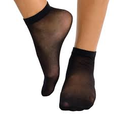 MEIA SOQUETE FIO 15 SELENE - PRETO