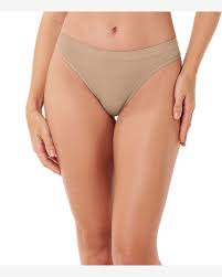 CALCINHA SEM COSTURA COR NUDE - TAM G / GG