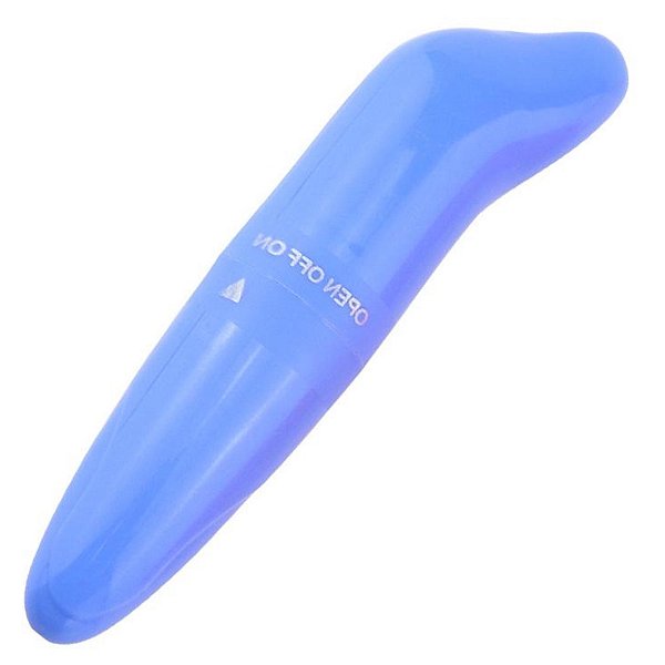 VIBRADOR GOLFINHO LISO COR AZUL - 5712