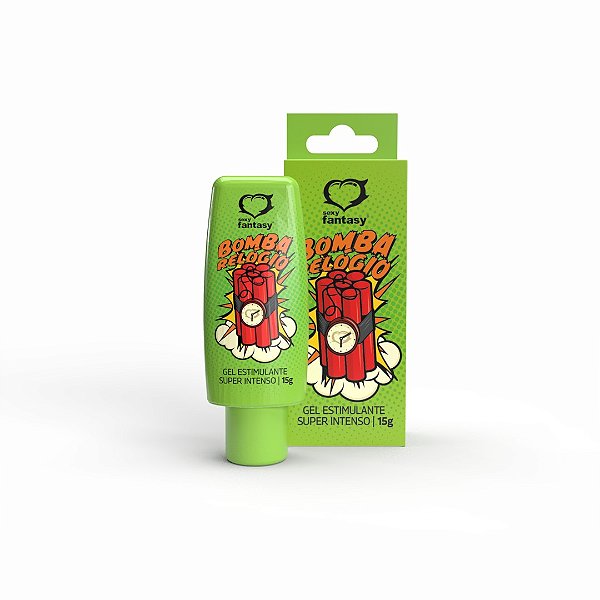 Bomba Relógio Gel Estimulante Super Intenso 15g