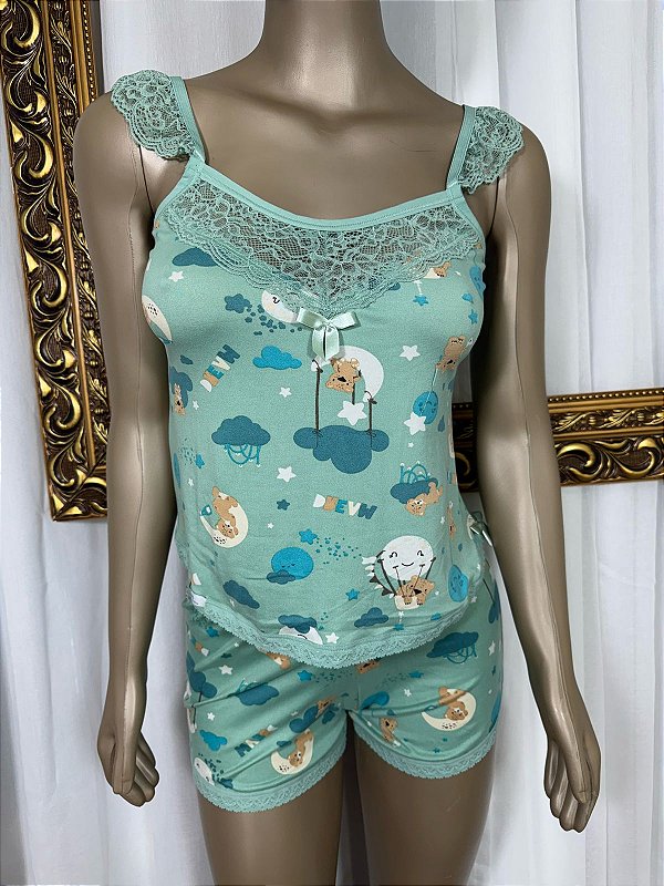 LUCY BABY DOOL TEEN - VERDE  C/ URSINHO