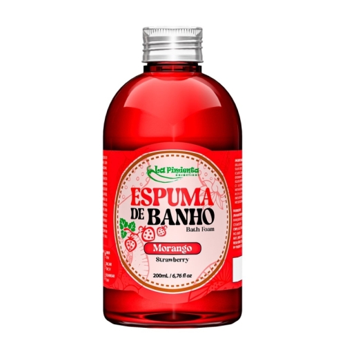 ESPUMA DE BANHO MORANGO 200ml