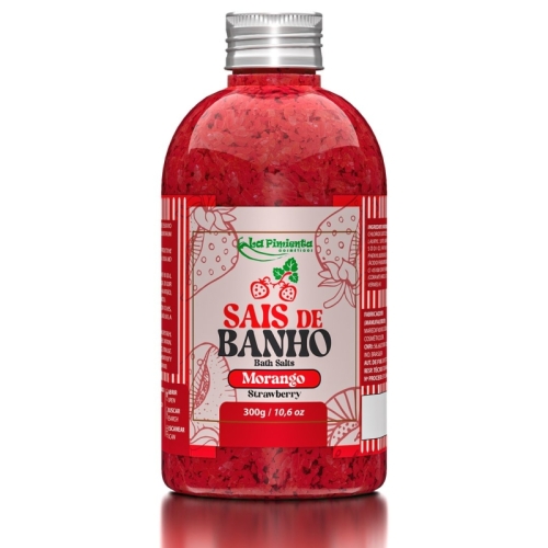 SAIS DE BANHO MORANGO 300g