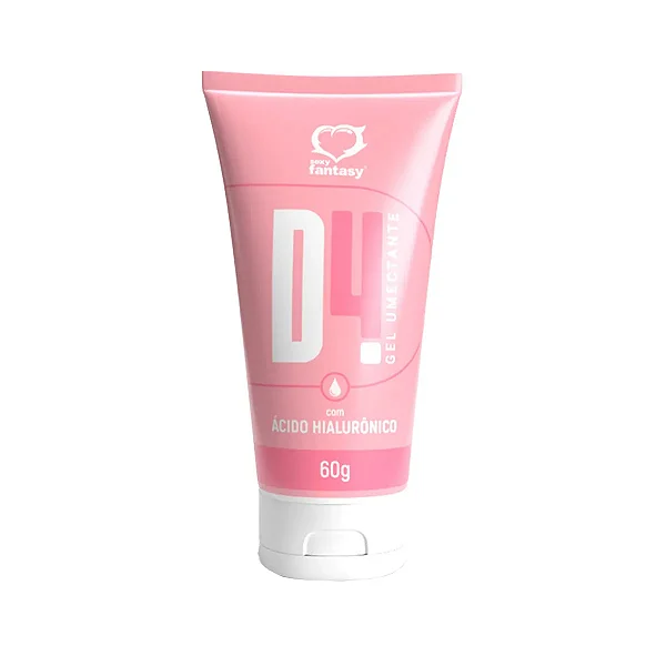 D4 GEL ÁCIDO HIALORÔNICO Umectante Lubrificante Neutro 60g