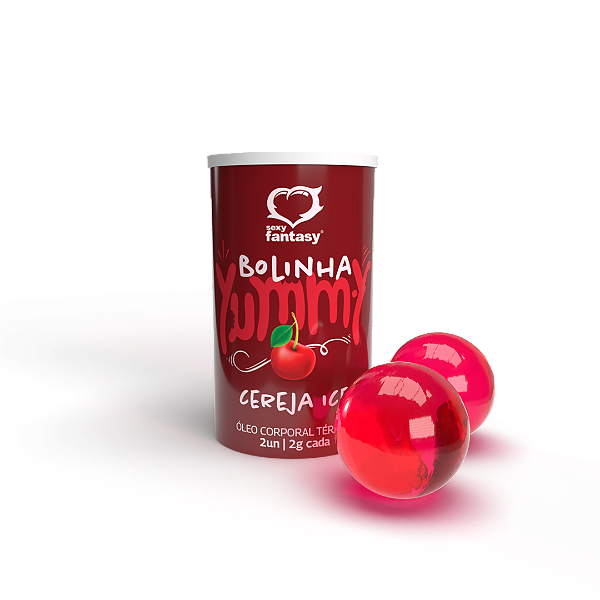 YUMMY BALL Cereja Ice 2un