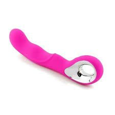 VIBRADOR PONTO G em Silicone 10x de Vibração e Regarregável Cor Pink - 8143