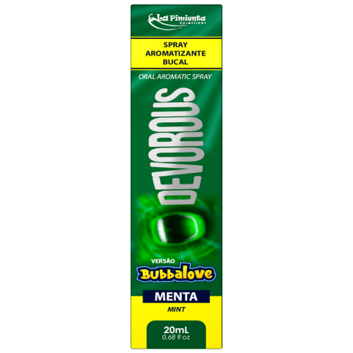 DEVOROUS BUBBALOVE MENTA - SPRAY PARA SEXO ORAL