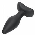 PLUG ANAL M EM SILICONE COR PRETO - 5867
