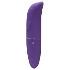 VIBRADOR GOLFINHO LISO COR ROXO - 9163