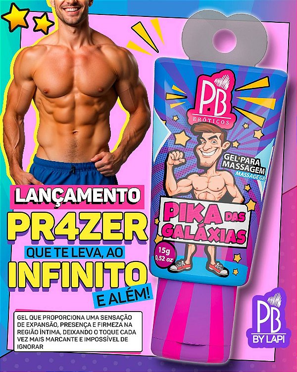 PIKA DAS GALÁXIAS GEL 15g