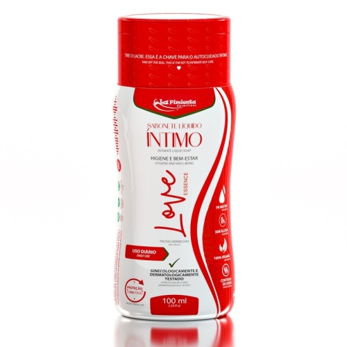 LOVE FRUTAS VERMELHAS SABONETE ÍNTIMO 100ml