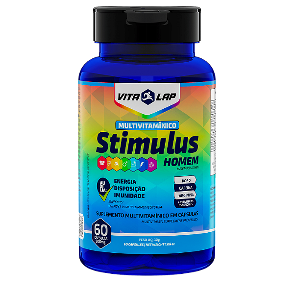 STIMULUS HOMEM ENERGIA, DISPOSIÇÃO, IMUNIDADE