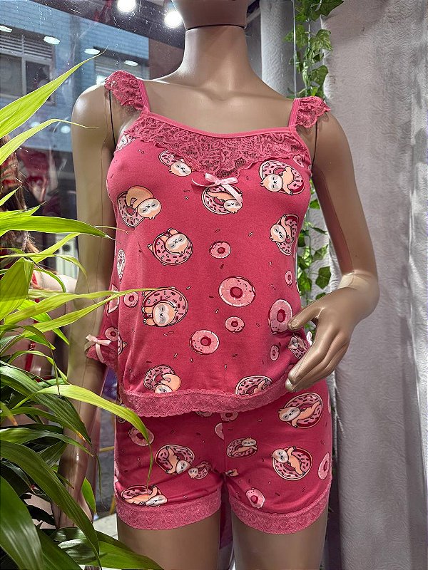 LUCY BABY DOOL TEEN - ROSA MALVE  C/ PREGUIÇA