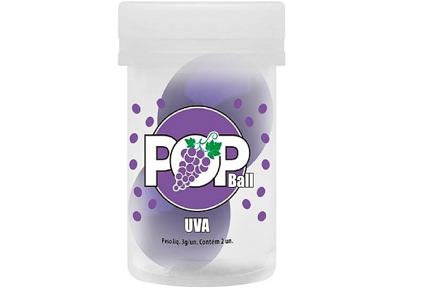 POP BALL UVA 2un
