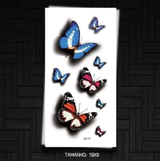 TATUAGEM TEMPORARIA 3D - 889091
