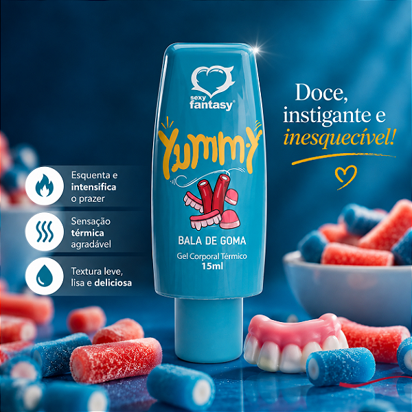 Gel Yummy Térmico Bala de Goma 15ml - 41480