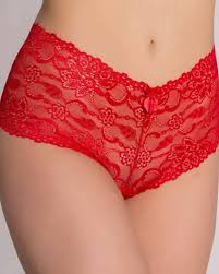 LAIS CALEZON EM RENDA - VERMELHO