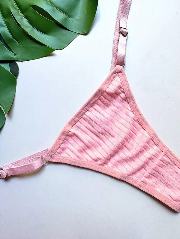 LOVE TANGA CANELADA ROSÊ - 167