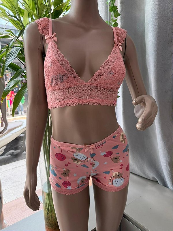 SORAIA BABY DOOL TEEN - ROSÉ C/ URSINHO