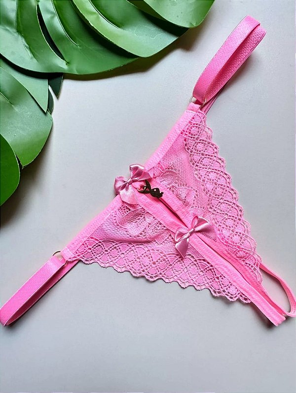 SEX BIJU FIO APRESADINHA ROSA BARBIE - 011