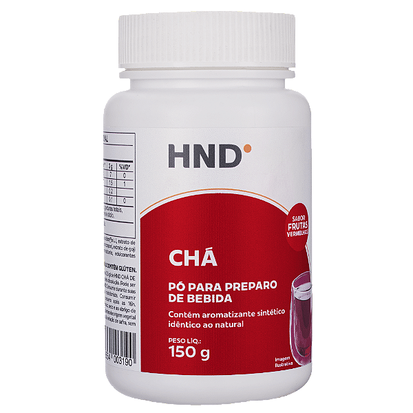 HND Chá Sabor Frutas Vermelhas 150g