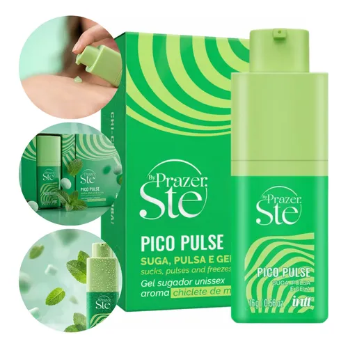 PICO PULSE CHICLETE DE MENTA - (Kit 3 un por 50,79 cada no pix)