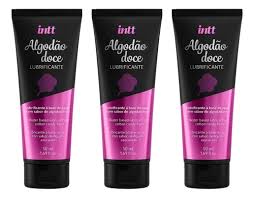 ALGODÃO DOCE LUBRIFICANTE ÍNTIMO 50ml - (Kit 3 un por 20,90 cada no pix)