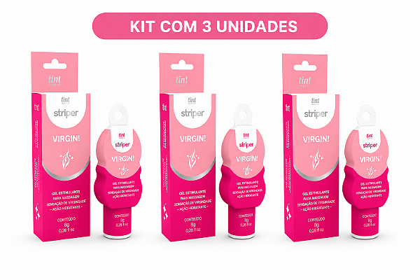 STRIPER VIRGIN 8g - (Kit 3 un por 16,42 cada no pix)