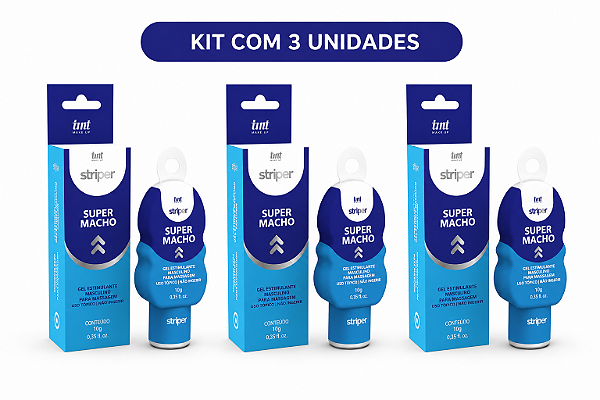 STRIPER SUPER MACHO 8g - (Kit 3 un por 16,42 cada no pix)