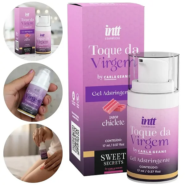 TOQUE DA VIRGEM GEL ADSTRINGENTE 17ml - (Kit 3 un sai por 37,83 cada no pix)