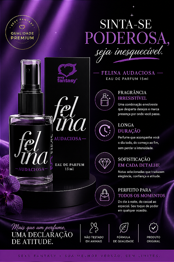 Felina Audaciosa Perfume 15ml
