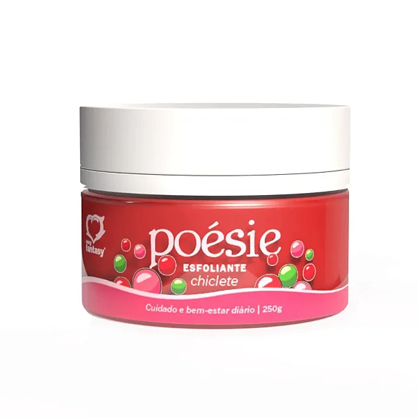 Esfoliante Corporal Poésie Chiclete 250g
