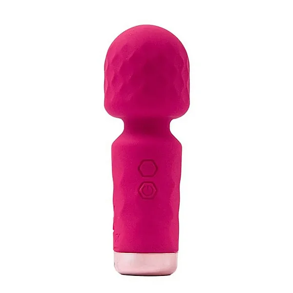 HERO MINI VARINHA MÁGICA 10X VIBRAÇÃO REGARREGÁVEL COR PINK - 7949